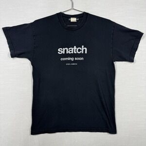 VTG Dolce & Gabbana Snatch Movie Promo Shirt Small Black Faded